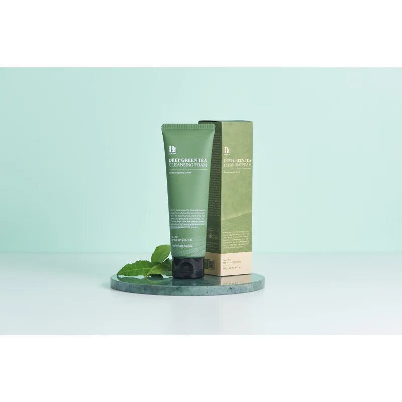 Benton Deep Green Tea hydratační čisticí pěna se zeleným čajem 120 g