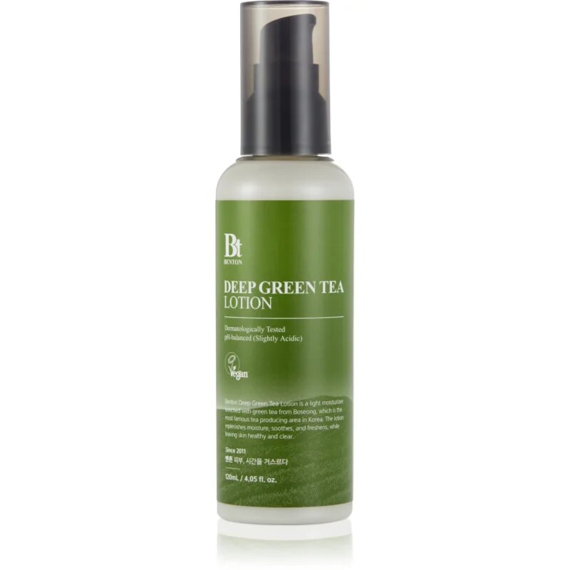 Benton Deep Green Tea hydratační mléko se zeleným čajem 120 ml