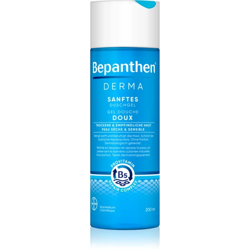 Bepanthen DERMA Shower Gel sprchový gel pro citlivou pokožku 200 ml