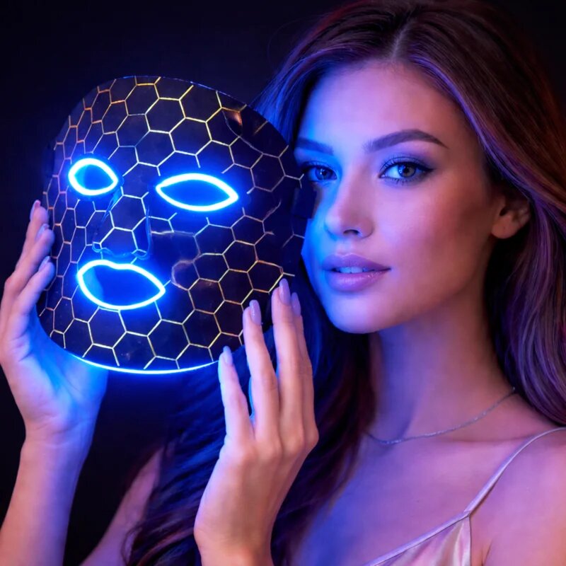 BEPER P302VIS100 obličejová LED maska 1 ks
