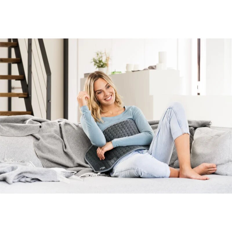 BEURER HK 123 Cosy Grey Green vyhřívaná deka 1 ks