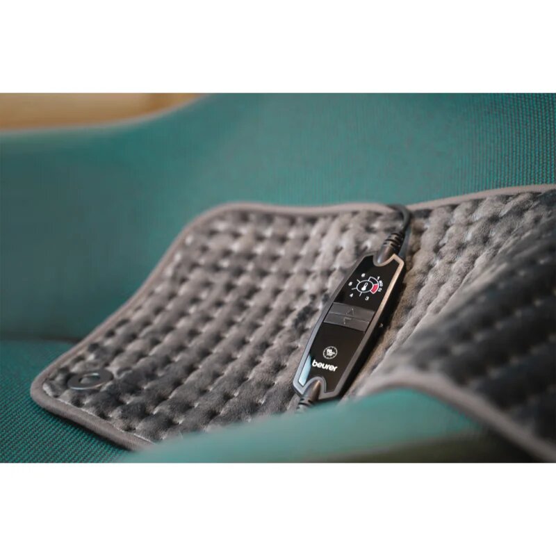 BEURER HK 123 Cosy Grey Green vyhřívaná deka 1 ks