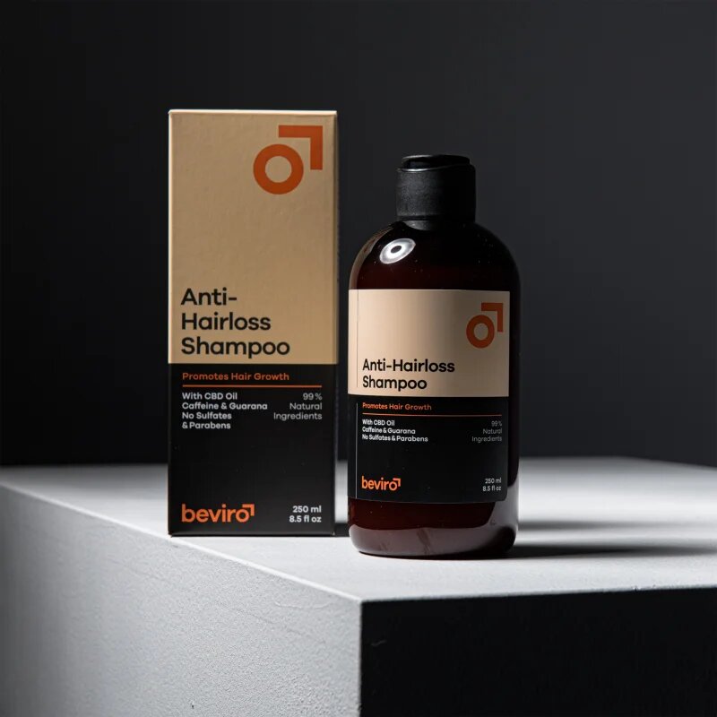 Beviro Anti-Hairloss Shampoo šampon proti padání vlasů pro muže 250 ml