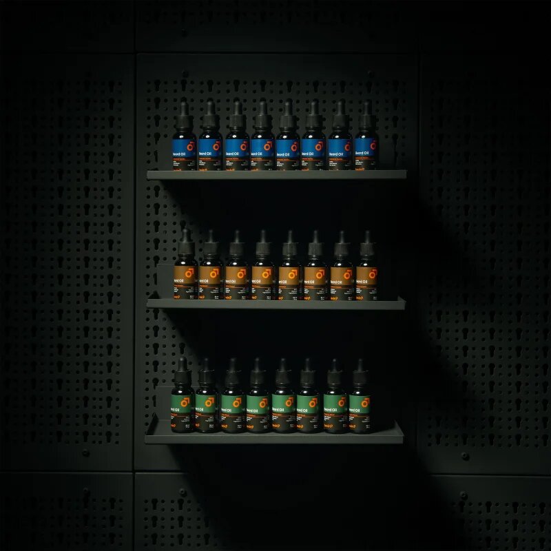 Beviro Bergamia Wood olej na vousy s vůní dřeva 30 ml