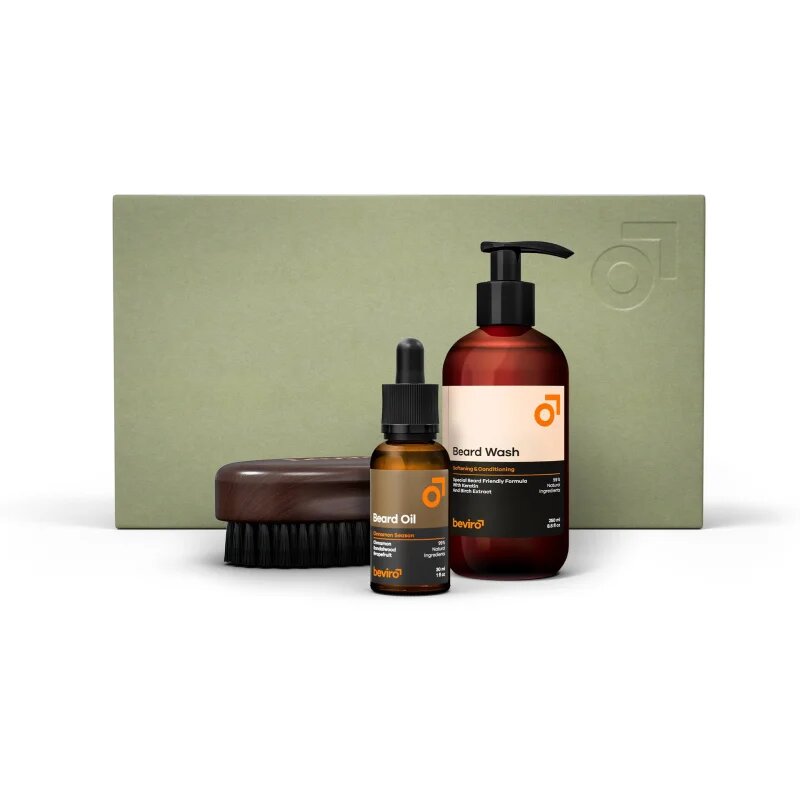Beviro Cinnamon Season Beard Care Kit dárková sada na vousy