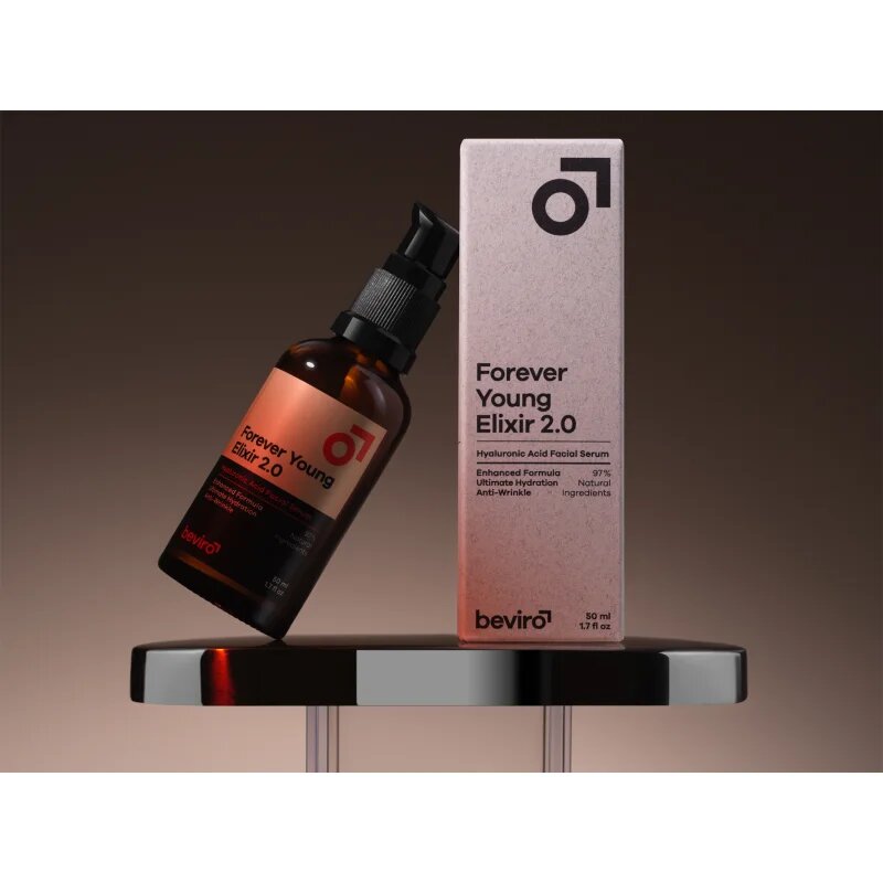 Beviro Forever Young Elixir sérum proti vráskám s kyselinou hyaluronovou 50 ml