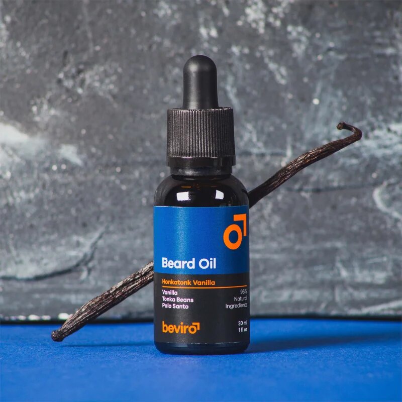 Beviro Honkatonk Vanilla Beard Oil olej na vousy 30 ml