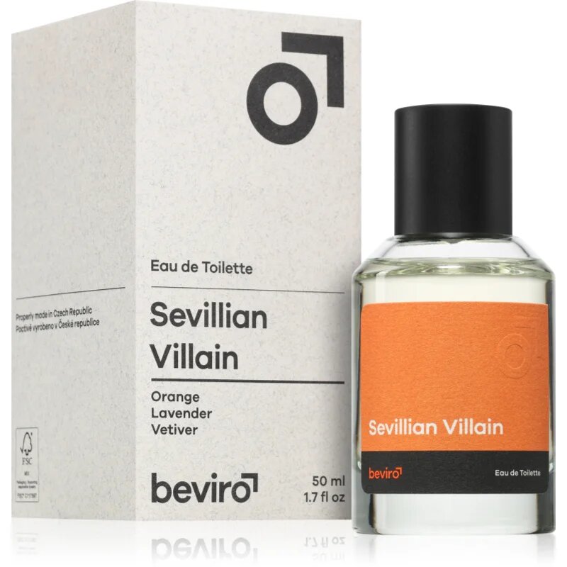 Beviro Sevillian Villain toaletní voda pro muže 50 ml