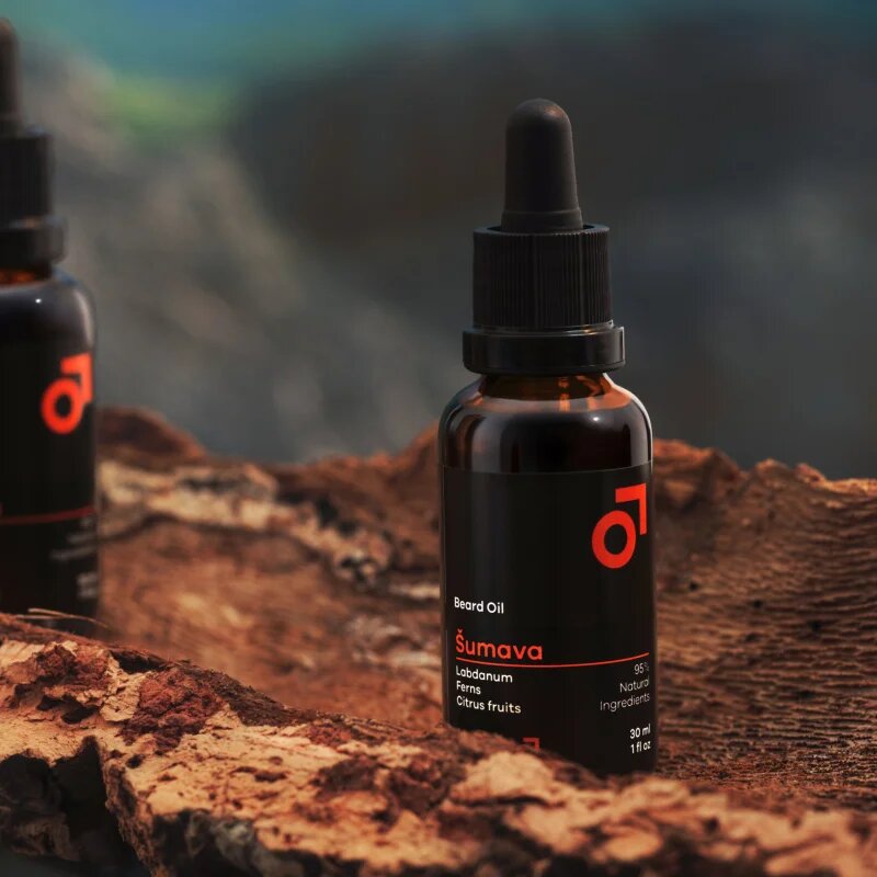 Beviro Šumava olej na vousy 30 ml