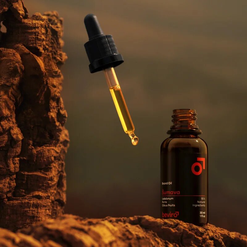 Beviro Šumava olej na vousy 30 ml