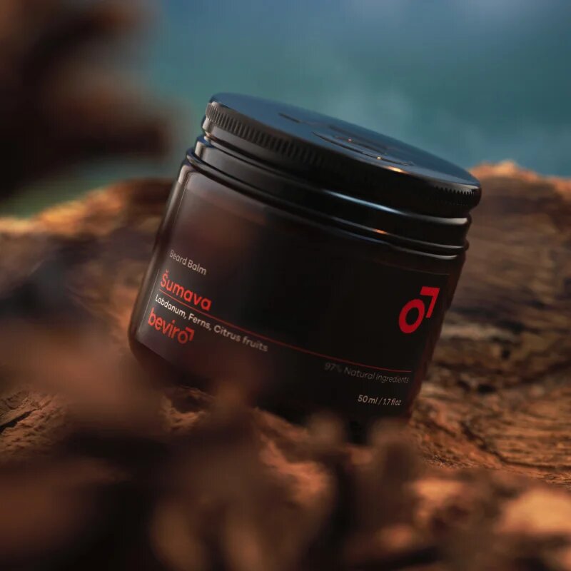 Beviro Šumava vyživující balzám na vousy 50 ml