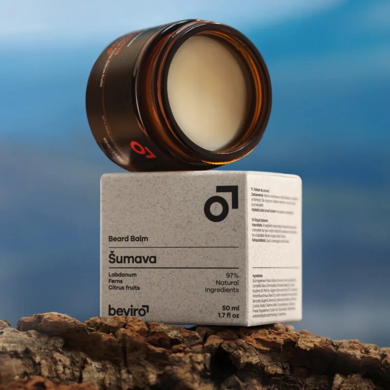 Beviro Šumava vyživující balzám na vousy 50 ml