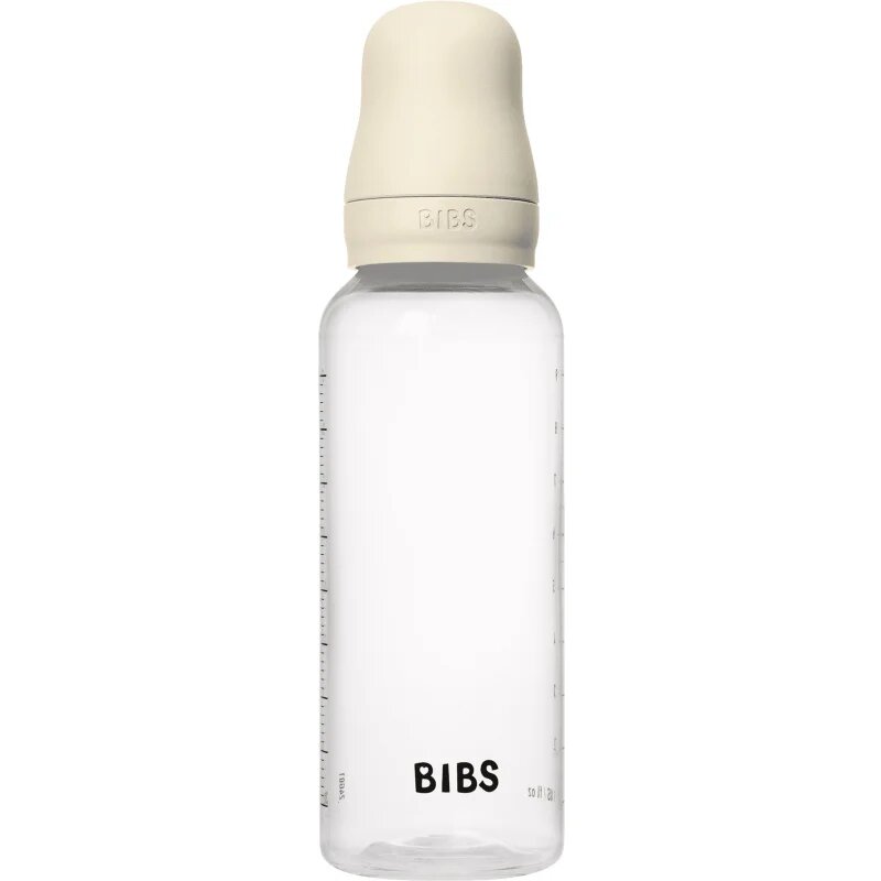 BIBS Anti-Colic Baby Bottle Latex antikoliková láhev s kaučukovou savičkou Ivory 1 ks