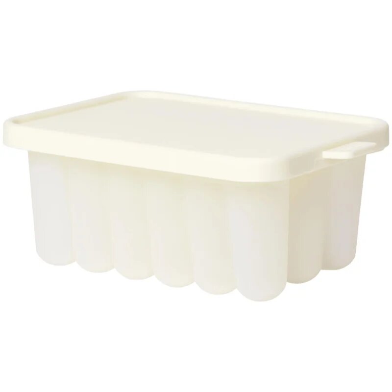 BIBS Baby Food Freezer Tray mrazuvzdorná silikonová forma Ivory 12 x 85 x 53 cm 150 ml
