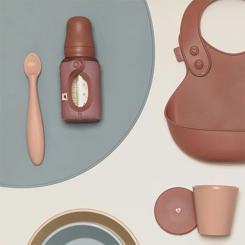 BIBS Bottle Cover Small obal na láhev Blush 1 ks