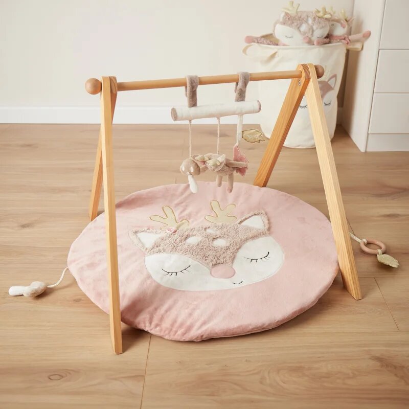 Bieco Activity Toy Fawn Ella kontrastní závěsná hračka 0 m+ 1 ks