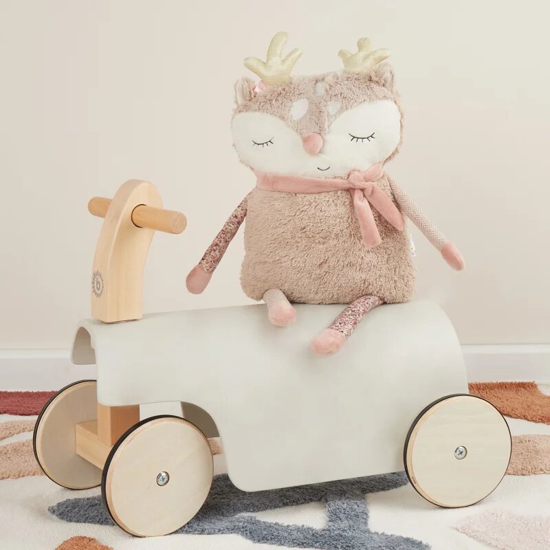 Bieco Cuddly Pillow Fawn Ella plyšový polštářek 9 m+ 1 ks