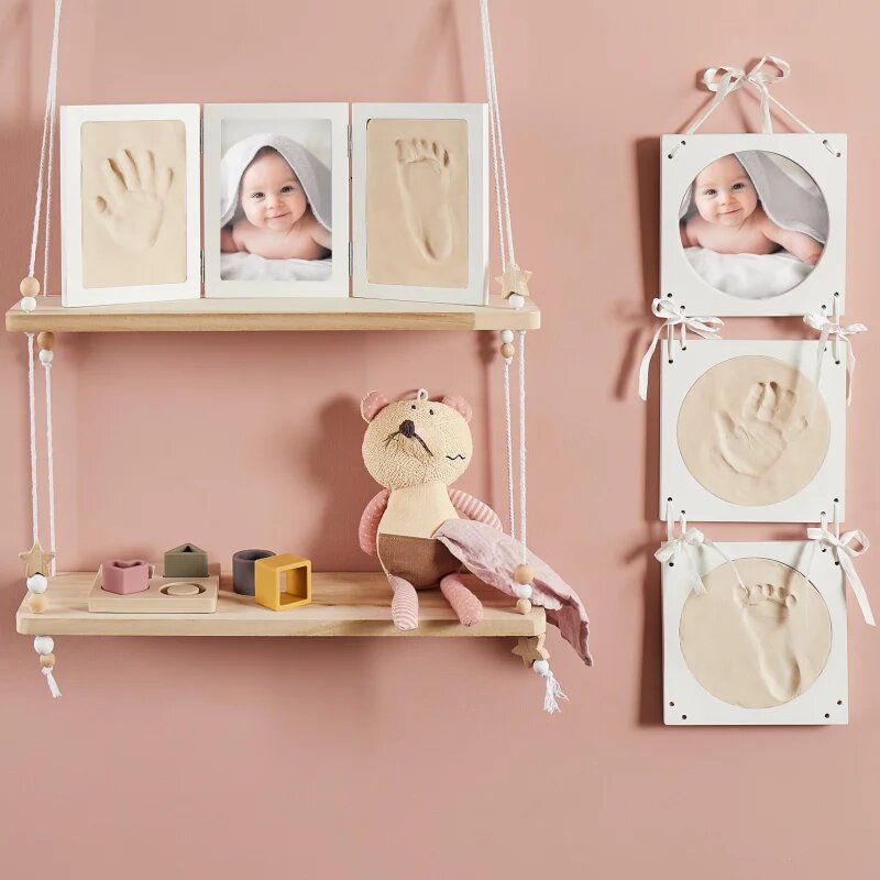 Bieco Impression Set with Picture Frame sada na otisk miminka 44 x 19 x 1 cm