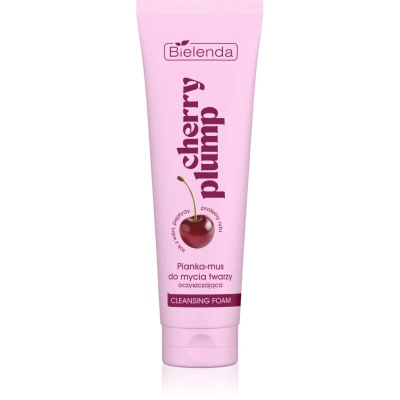 Bielenda Cherry Plump čisticí a odličovací pěna 130 g