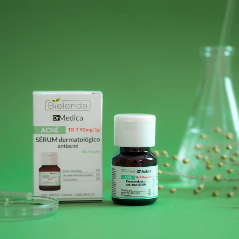 Bielenda Dr Medica Acne pleťové sérum pro regulaci nadměrného mazotoku a projevů akné 30 ml