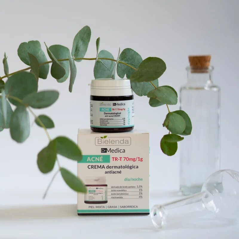 Bielenda Dr Medica Acne pleťový krém pro mastnou pleť se sklonem k akné 50 ml