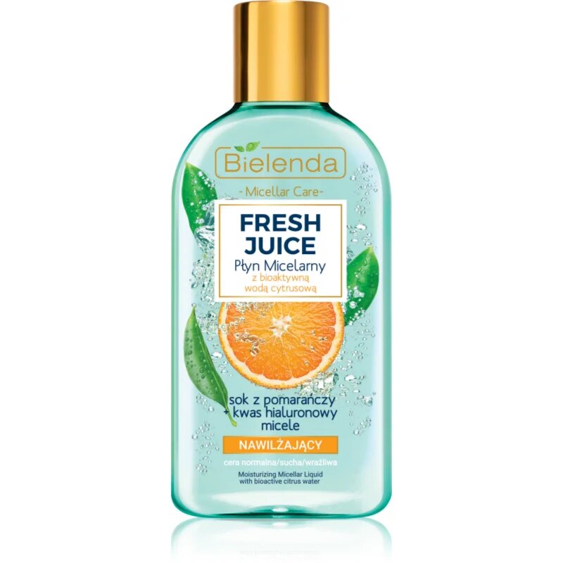 Bielenda Fresh Juice Orange hydratační micelární voda 500 ml