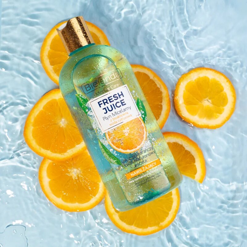 Bielenda Fresh Juice Orange hydratační micelární voda 500 ml