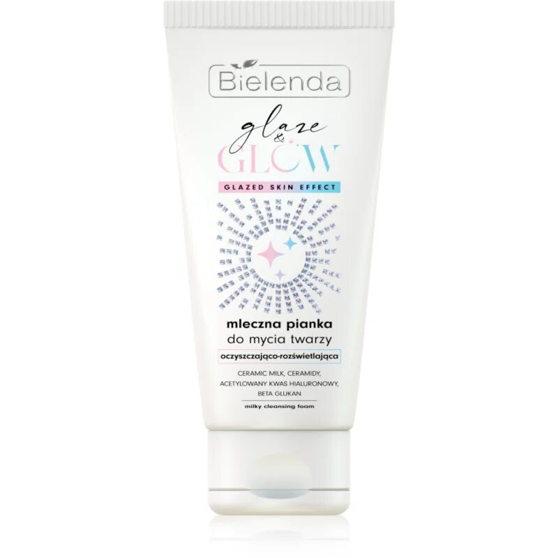 Bielenda GLAZE & GLOW čisticí a odličovací pěna 135 g