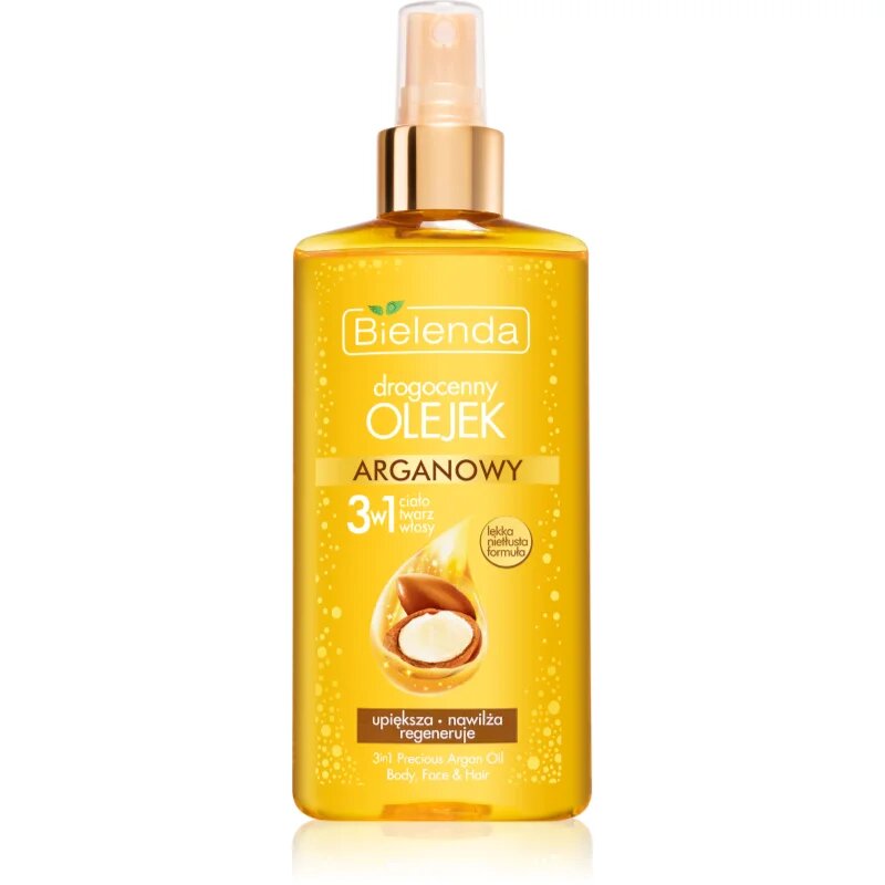 Bielenda Precious Oil Argan pěsticí olej na tvář tělo a vlasy 150 ml
