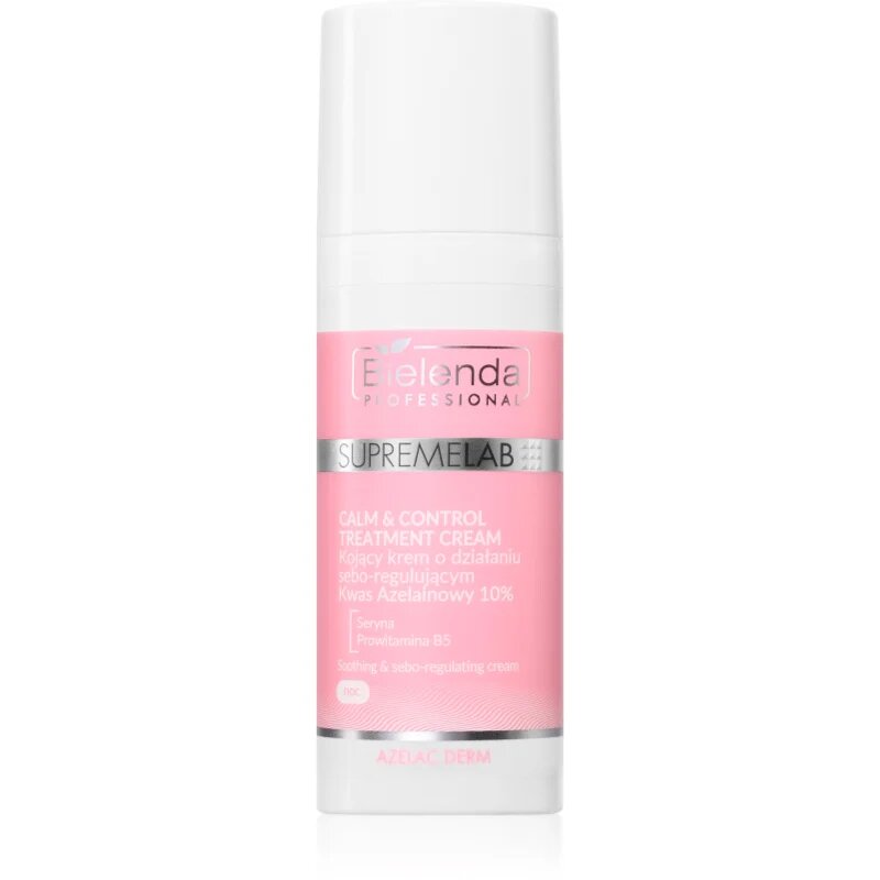 Bielenda Professional Supremelab Azelac Derm zklidňující krém na regulaci kožního mazu 50 ml
