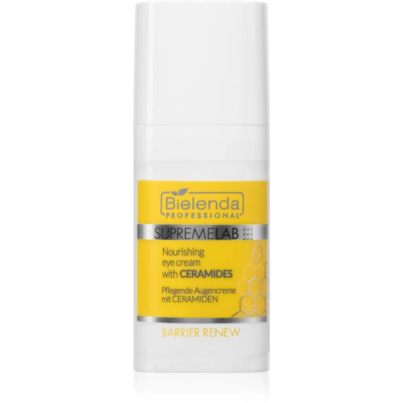 Bielenda Professional Supremelab Barrier Renew vyživující oční krém s ceramidy 15 ml