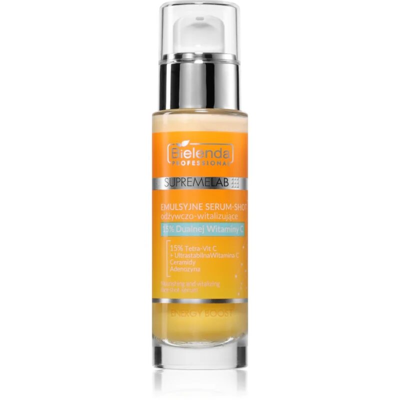 Bielenda Professional Supremelab Energy Boost revitalizační sérum s vitaminem C 30 ml