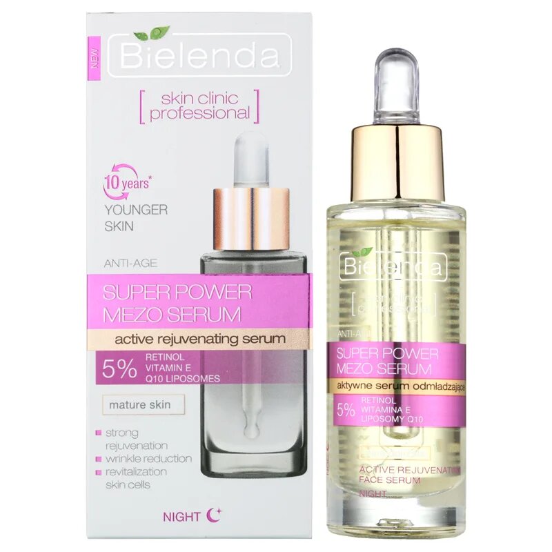 Bielenda Skin Clinic Professional Rejuvenating omlazující sérum pro zralou pleť 30 ml