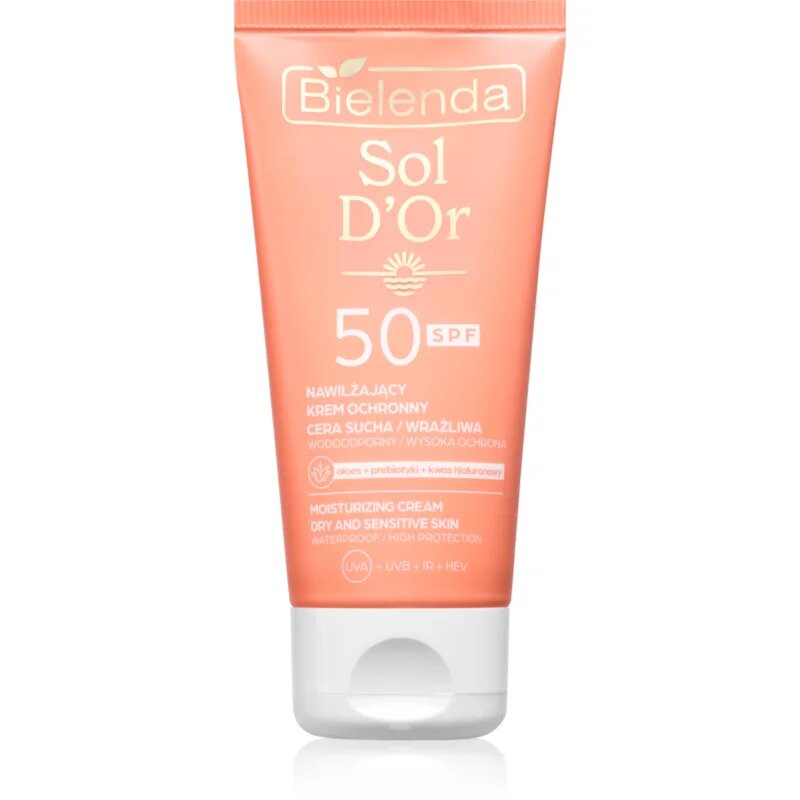 Bielenda Sol D’or opalovací krém na obličej SPF 50 50 ml