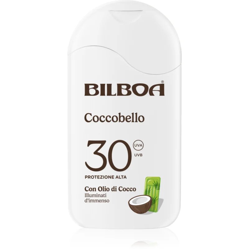 Bilboa Coccobello Latte opalovací mléko s kokosovým olejem SPF 30 200 ml