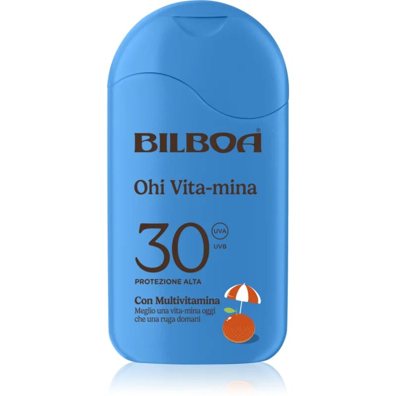 Bilboa Ohi Vitamina Latte opalovací mléko s vitamíny SPF 30 200 ml