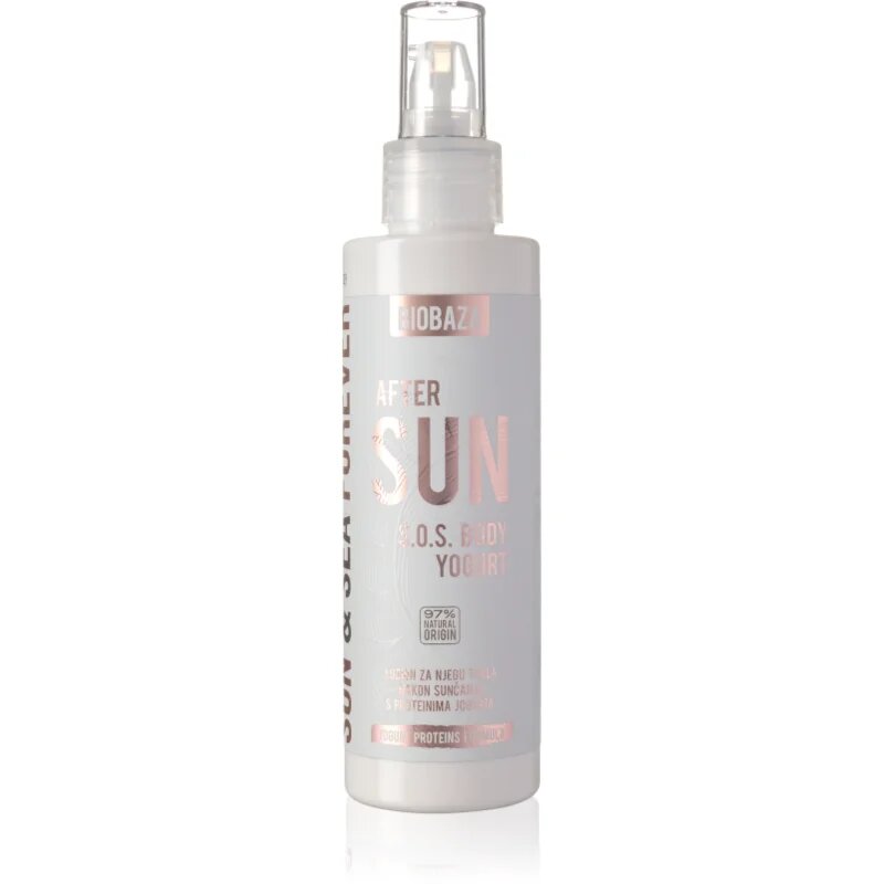 BIOBAZA After Sun S.O.S. Body Yogurt sprej po opalování s regeneračním účinkem 150 ml