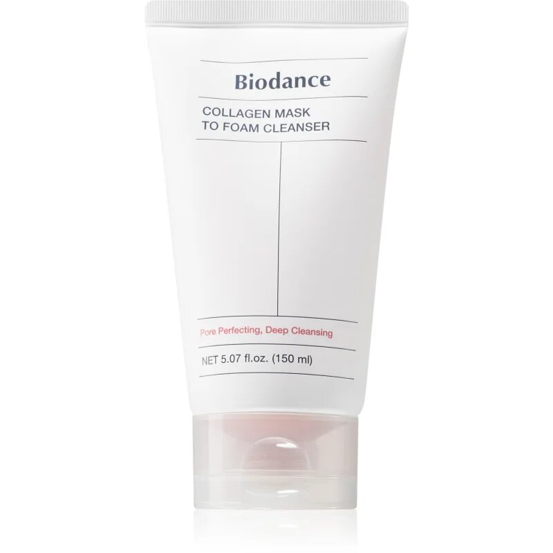 Biodance Collagen Mask To Foam Cleanser hloubkově čisticí pleťová maska s kolagenem 150 ml