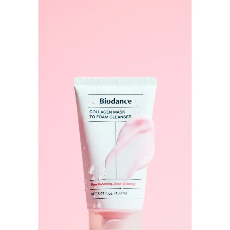 Biodance Collagen Mask To Foam Cleanser hloubkově čisticí pleťová maska s kolagenem 150 ml