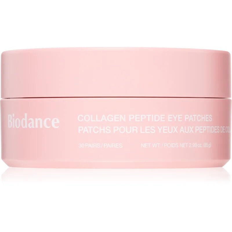 Biodance Collagen Peptide Eye Patches zpevňující gelové polštářky pod oči proti vráskám otokům a tmavým kruhům 85 g