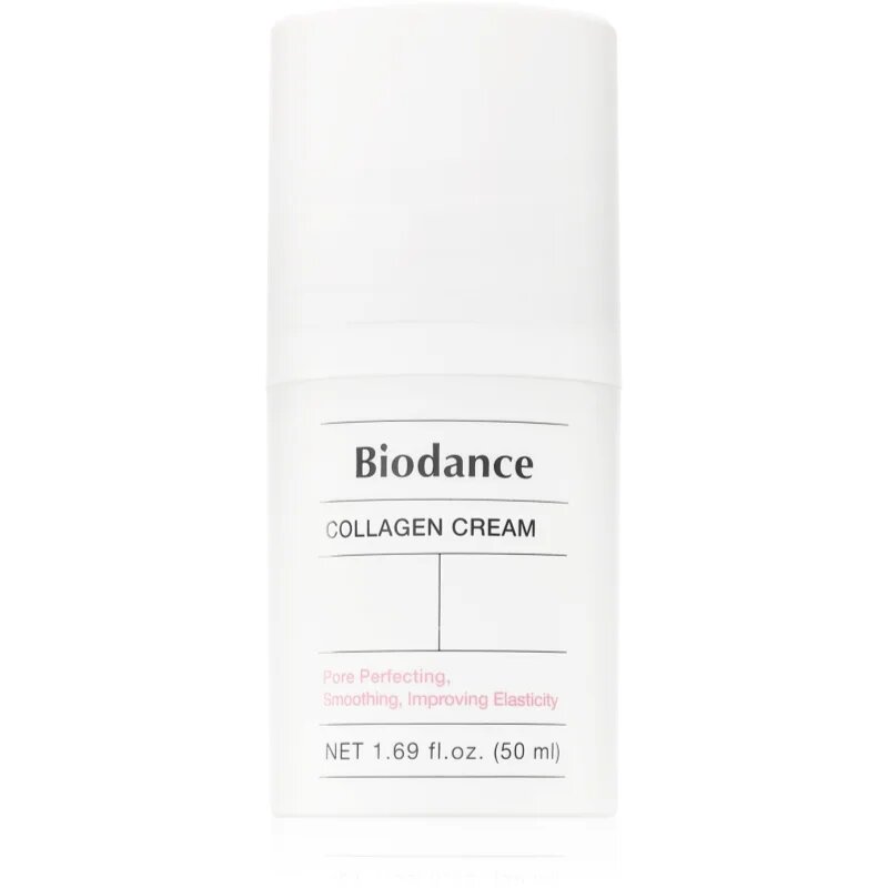 Biodance Pore Tightening Collagen Cream hydratační a vyhlazující pleťový krém pro minimalizaci pórů 50 ml