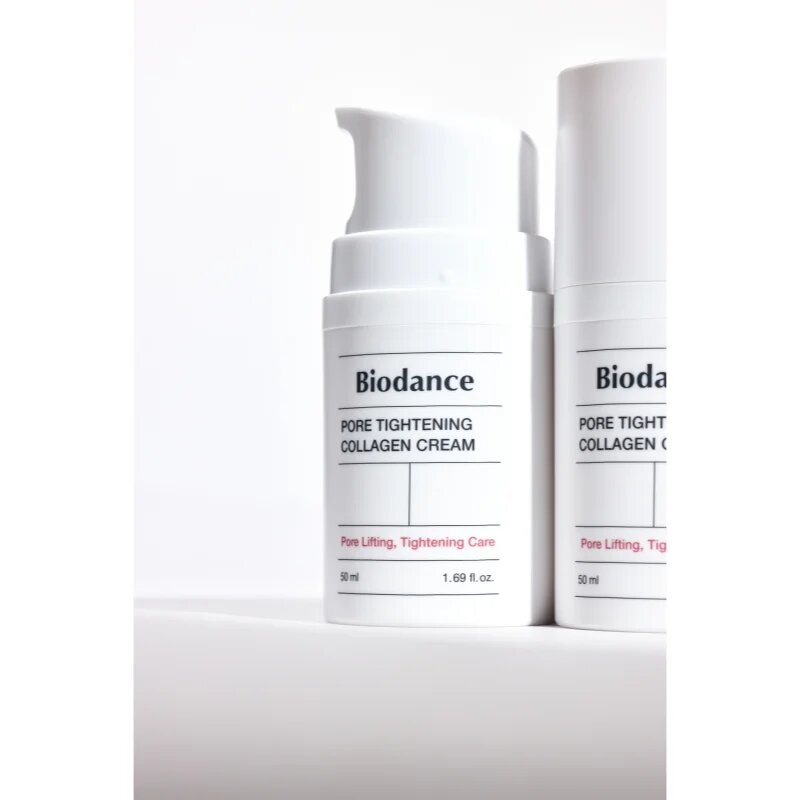 Biodance Pore Tightening Collagen Cream hydratační a vyhlazující pleťový krém pro minimalizaci pórů 50 ml