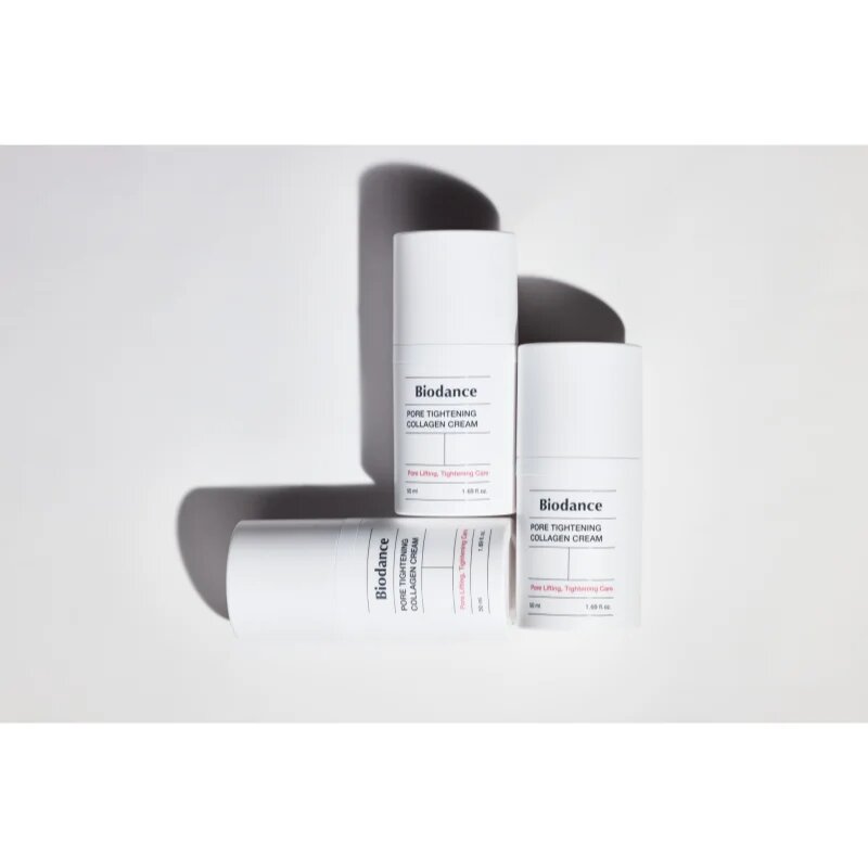 Biodance Pore Tightening Collagen Cream hydratační a vyhlazující pleťový krém pro minimalizaci pórů 50 ml