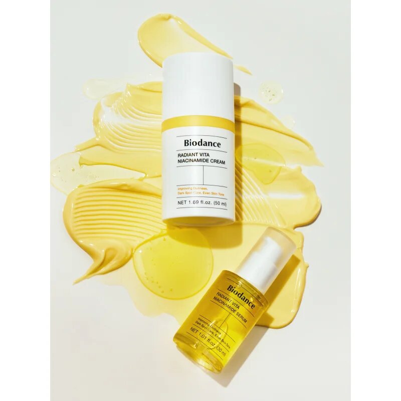 Biodance Radiant Vita Niacinamide Cream hydratační a vyživující krém pro rozjasnění a vyhlazení pleti 50 ml