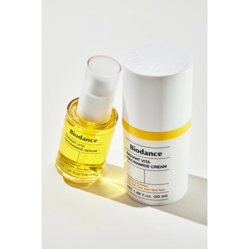 Biodance Radiant Vita Niacinamide Cream hydratační a vyživující krém pro rozjasnění a vyhlazení pleti 50 ml