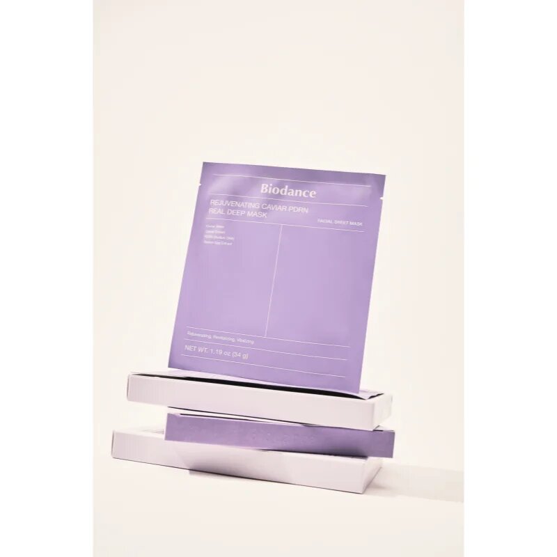 Biodance Rejuvenating Caviar PDRN Real Deep Mask revitalizační maska pro obnovu kožní bariéry 34 g