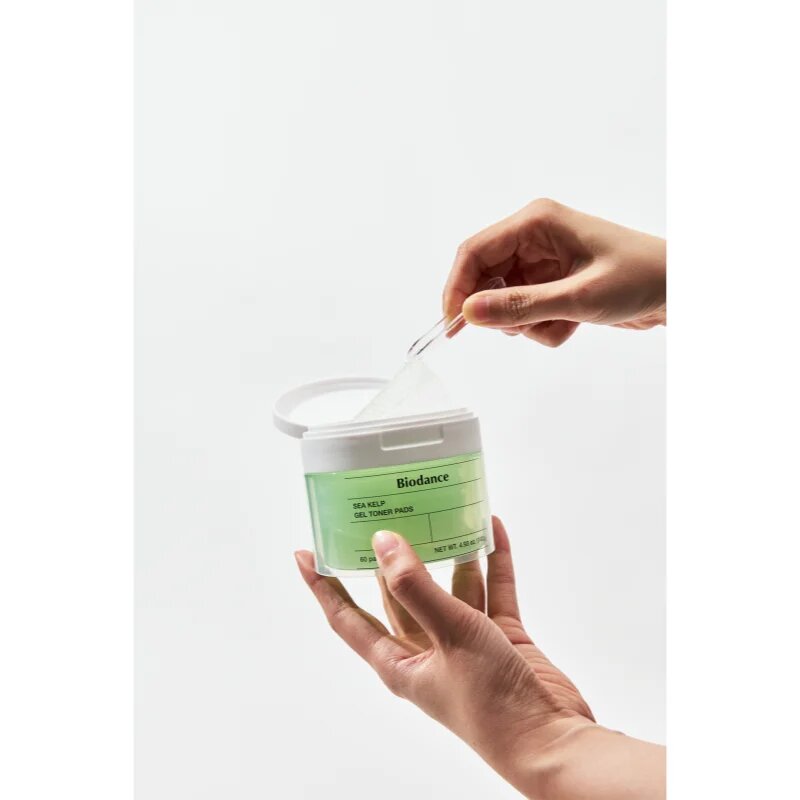 Biodance Sea Kelp Gel Toner Pads tonizační polštářky se zklidňujícím účinkem 60 ks