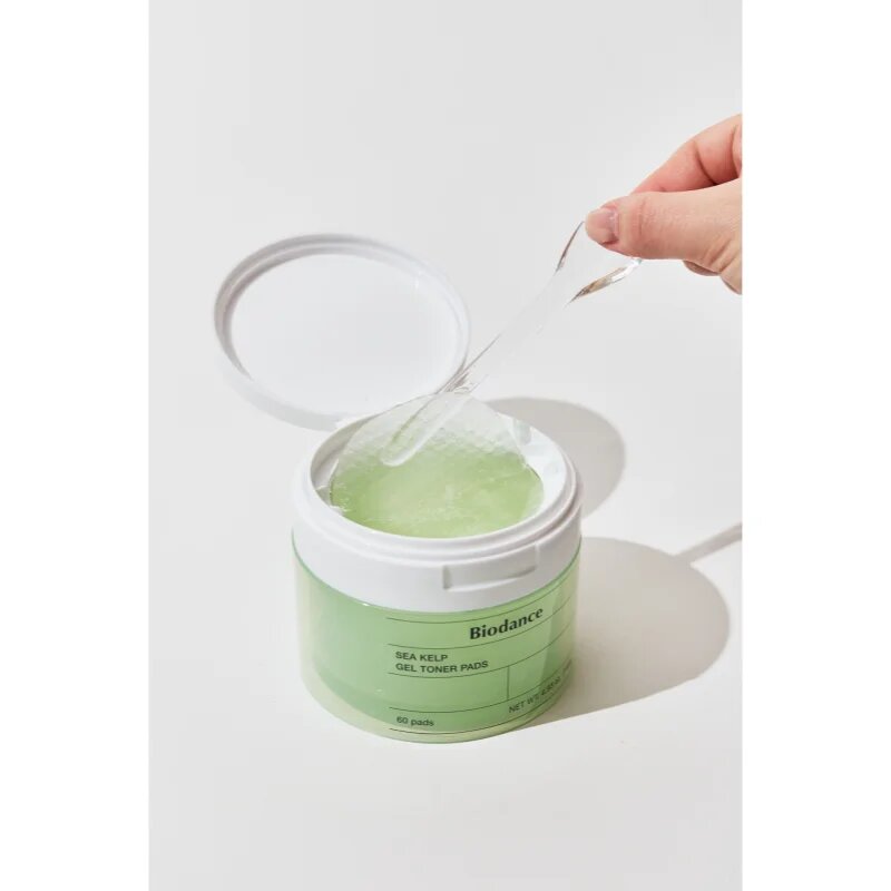 Biodance Sea Kelp Gel Toner Pads tonizační polštářky se zklidňujícím účinkem 60 ks