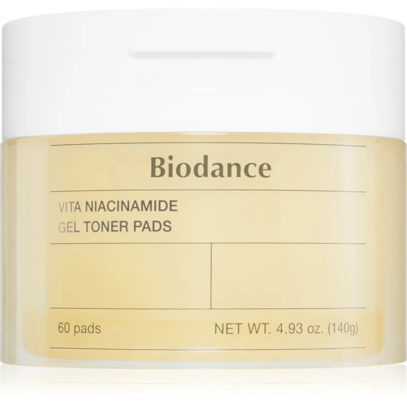 Biodance Vita Niacinamide tonizační polštářky s rozjasňujícím efektem 60 ks