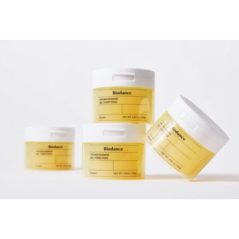 Biodance Vita Niacinamide tonizační polštářky s rozjasňujícím efektem 60 ks